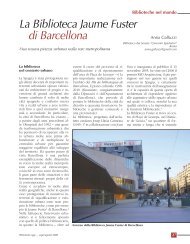 La Biblioteca Jaume Fuster di Barcellona - Biblioteche oggi