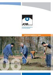 GESCHÄFTSBERICHT 2006 - JOB Service Leverkusen gGmbH