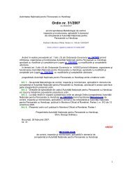 Ordin nr. 31/2007 privind aprobarea Metodologiei ... - DGASPC Dolj