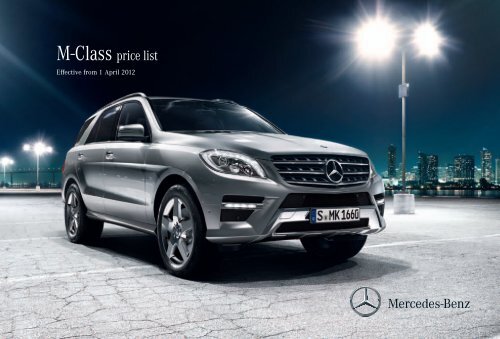 Ml 63 Amg Price List May 2012 Mercedes Benz Uk