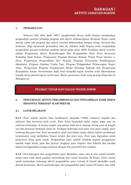 negeri johor - Jabatan Audit Negara