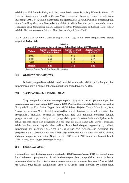 negeri johor - Jabatan Audit Negara