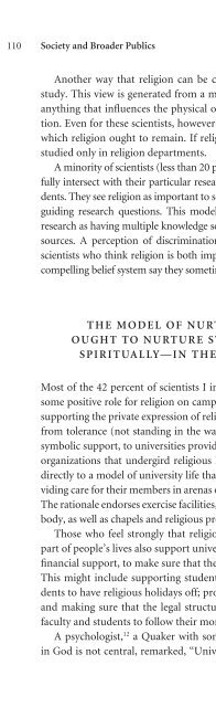 Science vs. religion : what scientists really think - File PDF