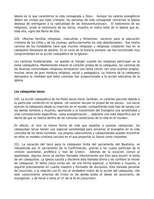 La identidad del catequista - Cenacat.org