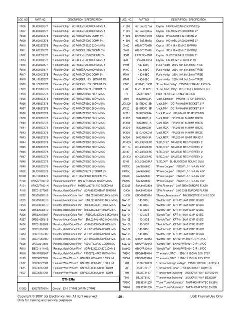 LCD TV SERVICE MANUAL - diagramas.diagram...