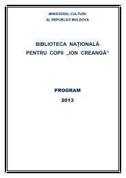 descarcÄ - Biblioteca NaÅ£ionalÄ pentru Copii Ion CreangÄ