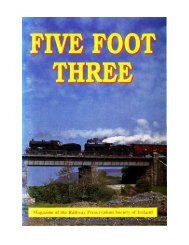 Five Foot Three Number 43 - Railway Preservation Society of Ireland