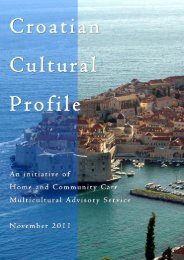 Croatian Cultural Profile - Diversicare