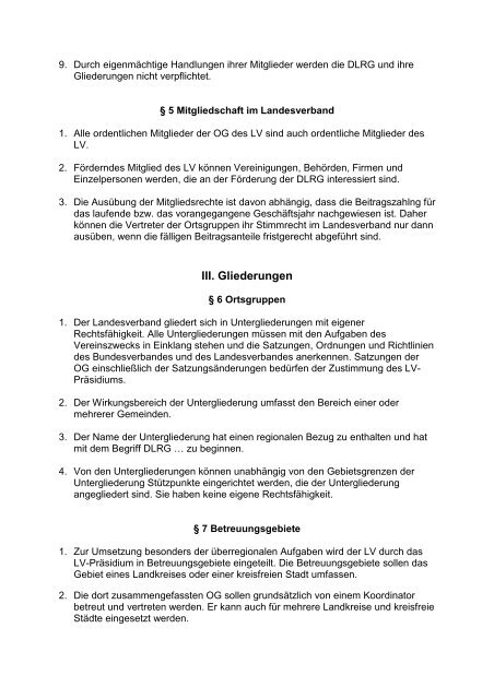 Satzung Stand 06.04.2013 - LV Sachsen-Anhalt - DLRG