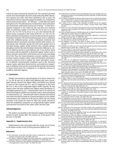 Journal of Hazardous Materials Solubility of heavy metals ... - UFRA