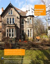 Brantwood Specialist School - Ruskin Mill Trust