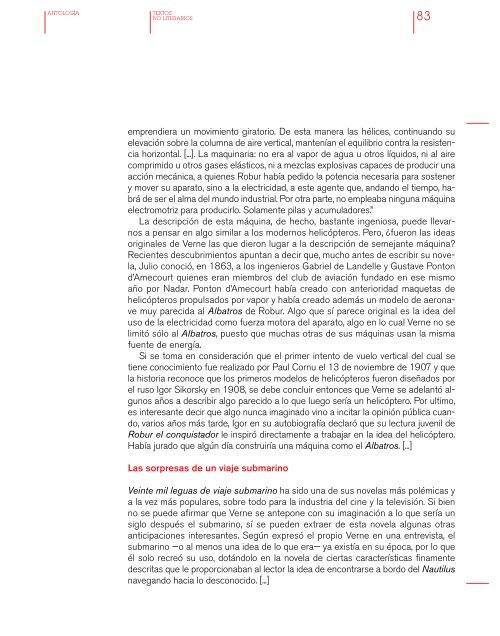 Textos no literarios - Biblioteca de Libros Digitales