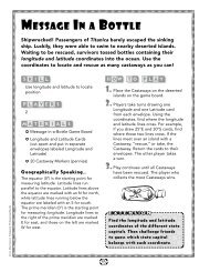 Message-in-a-Bottle Game - Scholastic