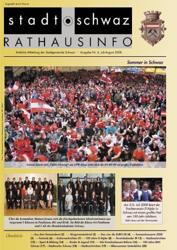 Sommer in Schwaz