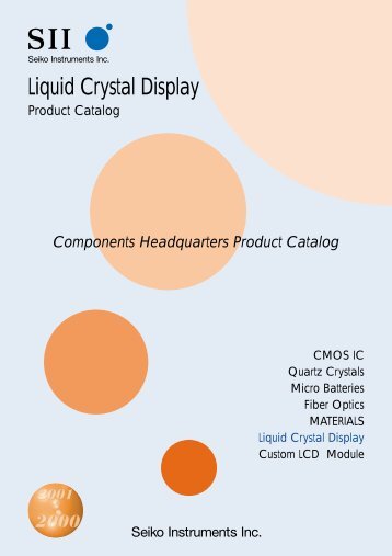 Dot Matrix Liquid Crystal Display Modules - Rockby