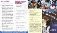 teen violence brochure.indd - Florida Council Against Sexual Violence