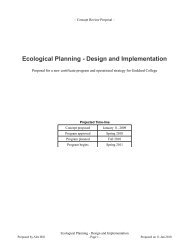 Ecological Planning - Design and Implementation - Goddard ...