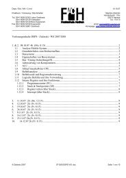 Zielinski - WS 2007/2008 1. & 2. 08.10.07 4h (Mo. 8:15 ...