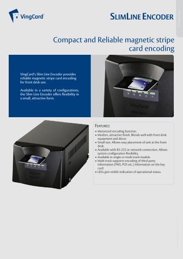 SlimLine Encoder Datasheet_English_Dec10.pdf - VingCard Elsafe