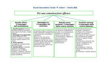 Per una comunicazione efficace