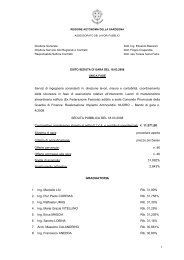 Esito seduta di gara del 18.03.2008 [file.pdf] - Sardegna Territorio