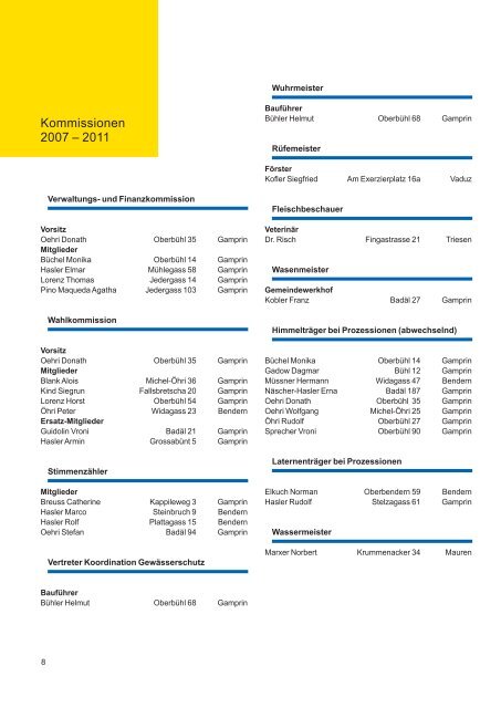 info - Gemeinde Gamprin