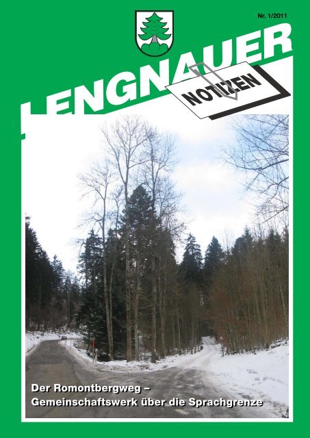 LN 2011-1.pdf - Einwohnergemeinde Lengnau BE