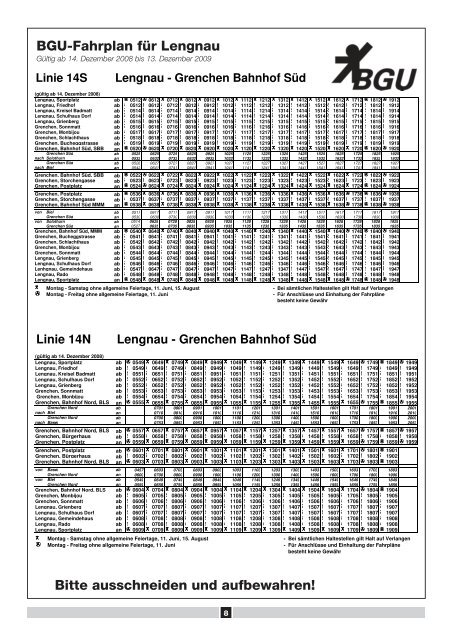 LN 2008-4.pdf - Einwohnergemeinde Lengnau BE