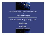 NYSERNET, the New York State Education and Research Network