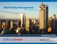 Multi-Entity Management Brochure - Binary Stream