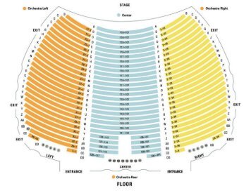 Dorothy Chandler Pavilion Seating Chart View