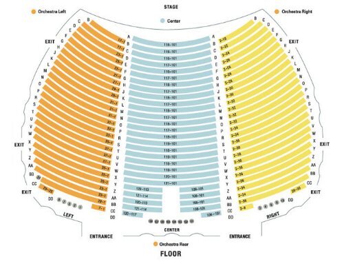 Powell Symphony Hall Seating Chart