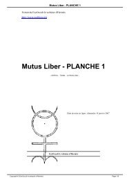 Mutus Liber - PLANCHE 1 - EzoOccult