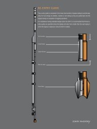 Re-entry Guide Data Sheet - Zenith Oilfield Technology Ltd