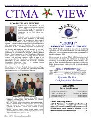 November/December 2008 - CTMA: The Canadian Tooling and ...