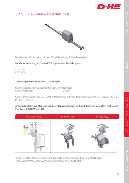 System-Modul Raico - D+H Mechatronic