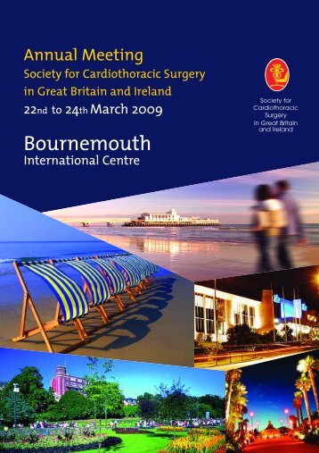 Cardio 09 Prog - Society for Cardiothoracic Surgery