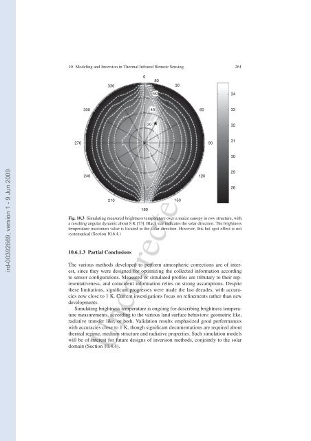 Modeling and Inversion in Thermal Infrared Remote Sensing over ...