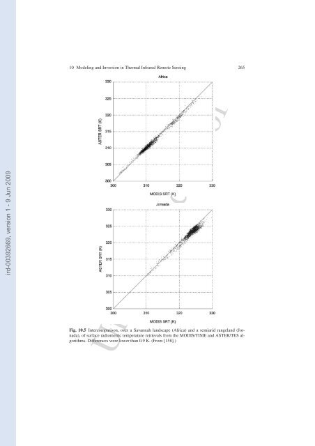 Modeling and Inversion in Thermal Infrared Remote Sensing over ...