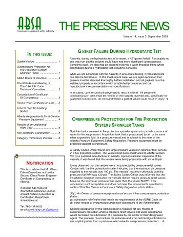 Volume 14, Issue 3, September 2009 - ABSA