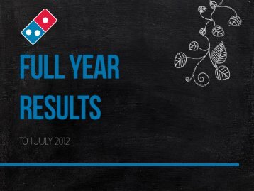 +23.1% - Domino's Pizza