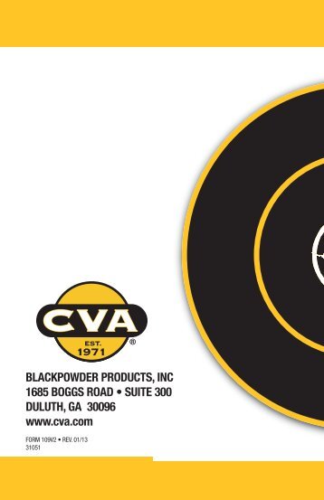 View the Scout V2 Owner's/Warranty Manual - CVA