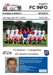 Ausgabe 6 - FC Bodman-Ludwigshafen