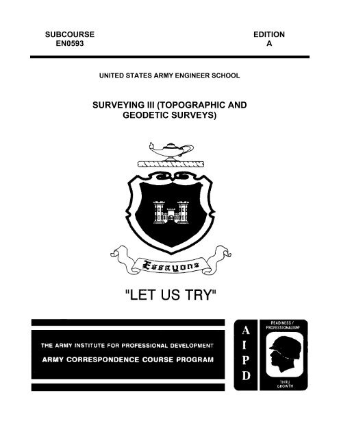 surveying iii (topographic and geodetic surveys) - Modern Prepper