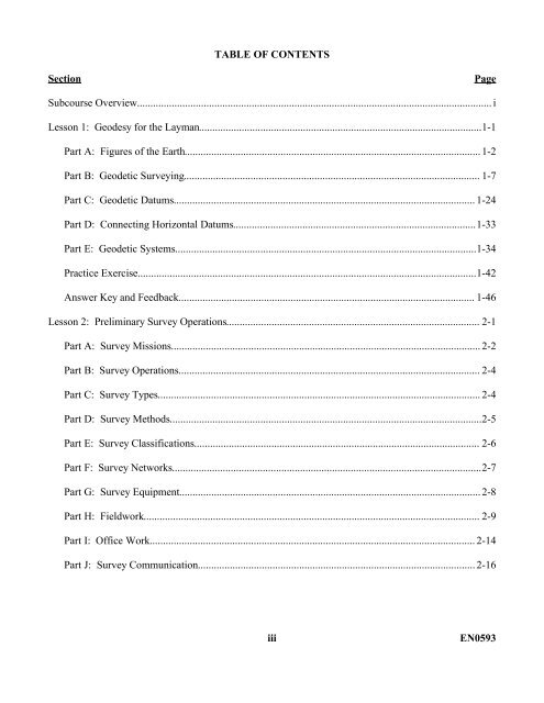 surveying iii (topographic and geodetic surveys) - Modern Prepper