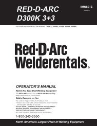 GX300 - Red-D-Arc