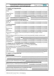 Kundendatenblatt EEG-Eigenerzeugungsanlagen ... - SWM Netze