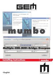 Multiple-USB-MIDI-Bridge-Overpass - Audiofanzine