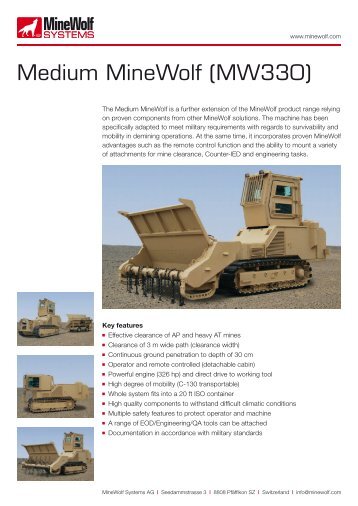 Medium MineWolf (MW330)