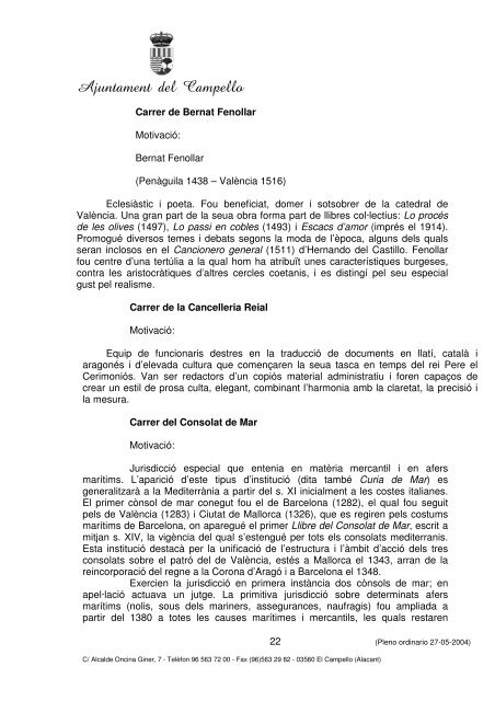 Pleno acta 14-2004p.pdf - Ayuntamiento de El Campello